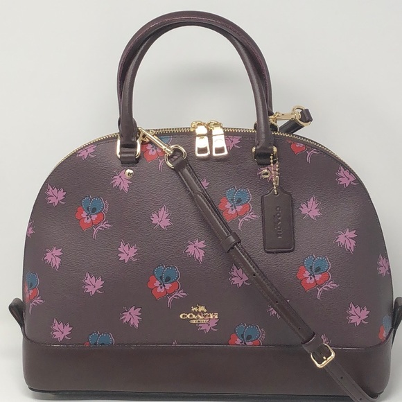 NWT Coach wild flower Sierra satchel - Picture 5 of 8